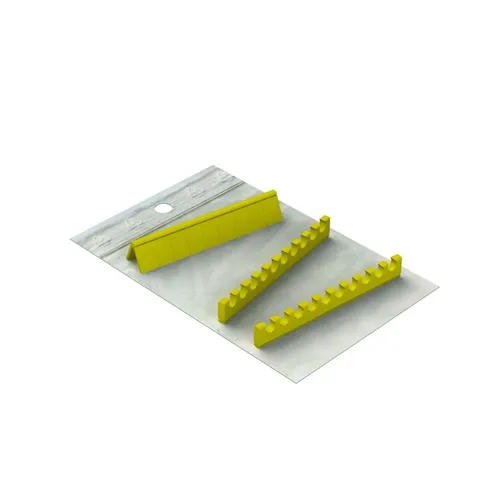 NICHROMINOX INSTRUMENTEN TRAY EASY CLIP-10 SILICONE REFILLS GEEL (3st) 182960-5
