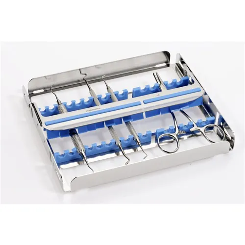 NICHROMINOX INSTRUMENTEN TRAY EASY CLIP-15 GEEL 20,7x18x2,5cm 182912-5