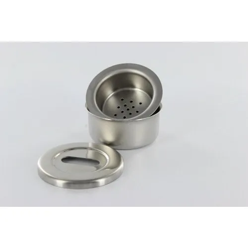 NICHROMINOX BORENDESINFECTIE-BAKJE ROND NO.1 RVS COMPLEET DIAMETER 7,5cm 182050