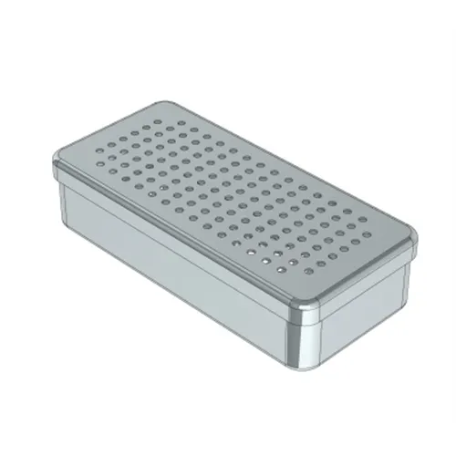 NICHROMINOX RVS BOX GEPERFOREERD 21x10x5cm 185021
