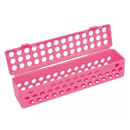 ZIRC STERI CONTAINER KLEUR S NEON ROZE (voor 10-14 instrumenten)