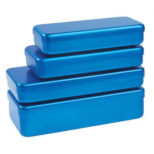 NICHROMINOX ALUMINIUM BOX 21x10x5cm BLAUW 180021-2