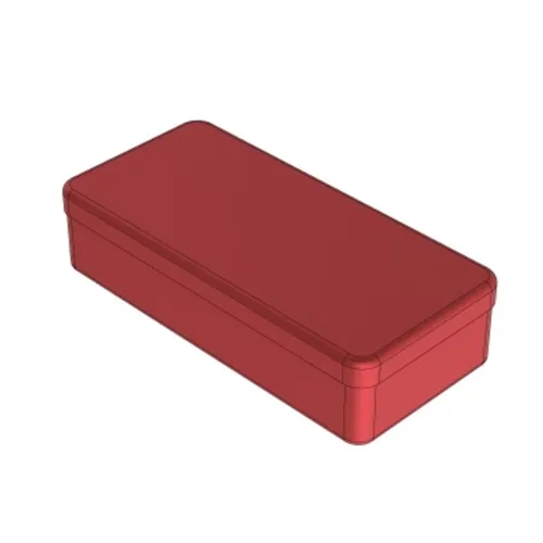 NICHROMINOX ALUMINIUM BOX 21x10x5cm ROOD 180021-3