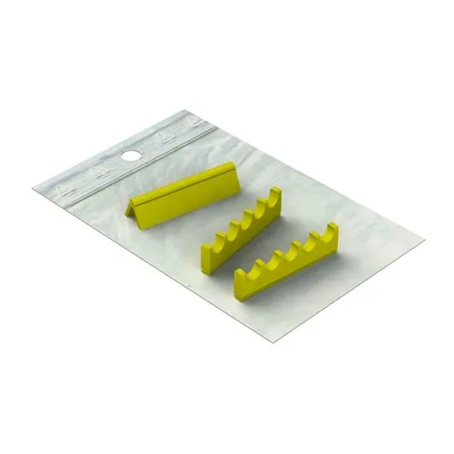 NICHROMINOX SILICONE INZET VOOR DEKSEL CASSETTE 18x6 GEEL 182073-5