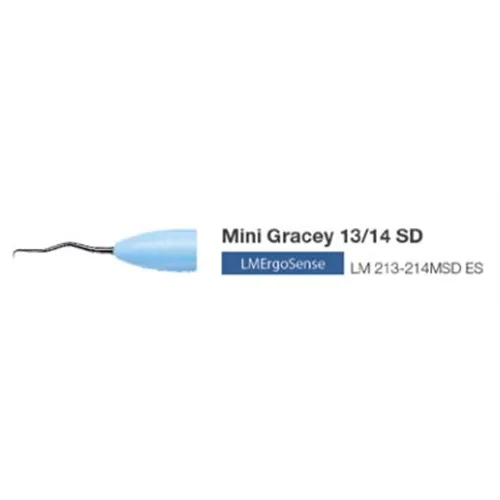 LM MINI GRACEY CURETTE 13/14  SHARP DIAMOND ERGOSENSE BLAUW NR.213-214MSDES