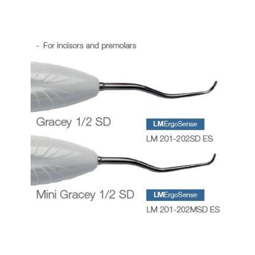 LM GRACEY CURETTE 1/2 SHARP DIAMOND ERGOSENSE NR.201-202SDES