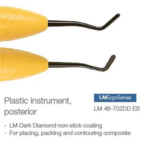 LM COMPOSIET ERGOSENSE PLASTIC INSTRUMENT POSTERIOR GEEL NR.48/702DD ES
