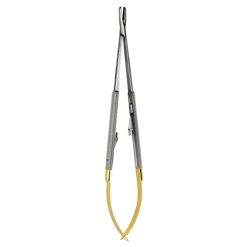 HU-FRIEDY NAALDVOERDER CASTROVIEJO PERMA SHARP ROND HANDVAT (18cm) NR.NH-5024SIM