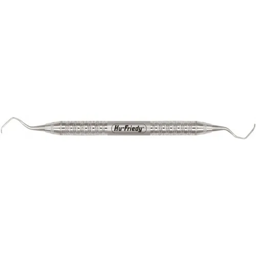 HU-FRIEDY CURETTE 17/18 GRACEY RIGID HANDLE 6 SATIN STEEL NR.SG17/18R6