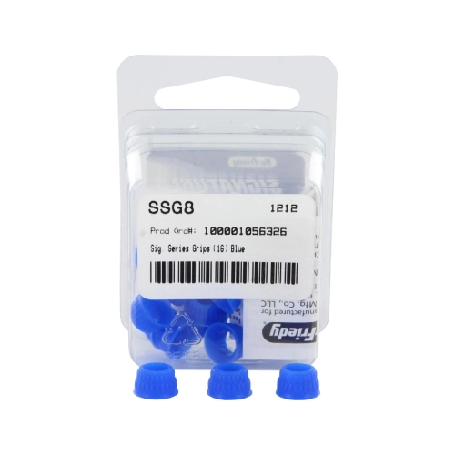 HU-FRIEDY CODE-RINGEN SATIN STEEL KLEUR BLAUW (16st) SSG8