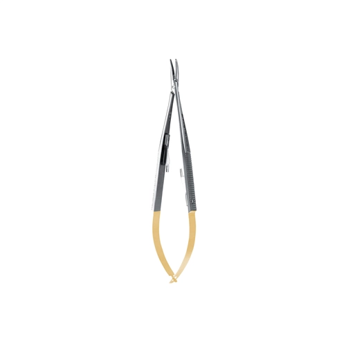 HU-FRIEDY NAALDVOERDER CASTROVIEJO PERMA SHARP GEBOGEN NR.NHM-5021M (14cm)