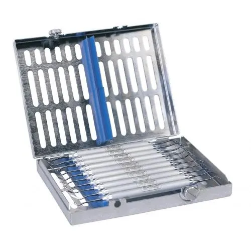 HU-FRIEDY IMS STERILISATIECASSETTE 1/2 10st BLAUW IM12DIN108