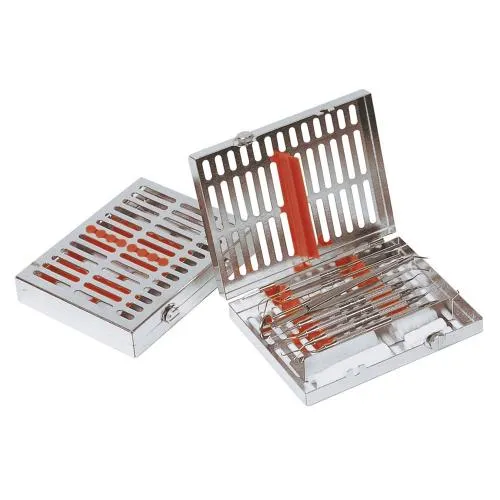 HU-FRIEDY IMS STERILISATIECASSETTE 1/2 8st ORANJE IM12DIN83