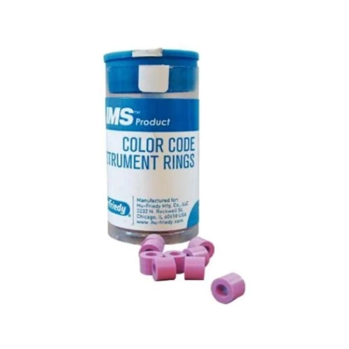 HU-FRIEDY CODE-RINGEN KLEUR ROZE LARGE (50st) IMS-12810L