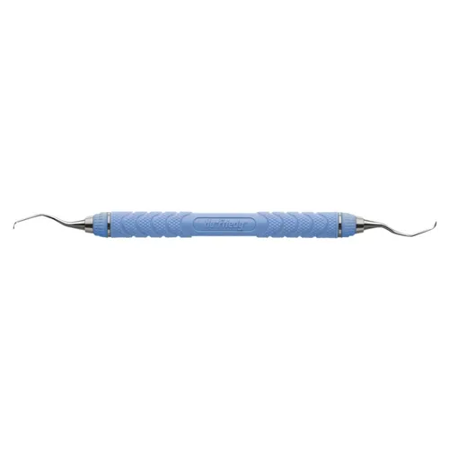 HU-FRIEDY CURETTE 13/14 GRACEY MINI-FIVE RESIN EVEREDGE 2.0 BLAUW NR.SAS13/14C8E2