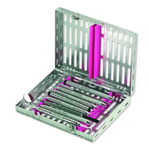 HU-FRIEDY IMS STERILISATIECASSETTE 1/2 10st ROZE IM12DIN106