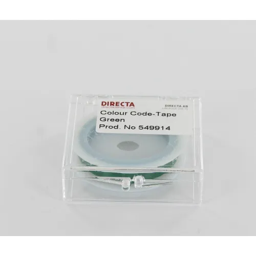 DIRECTA TAPE`N TELL IDENTIFICATIETAPE ROL GROEN (6mm/3mtr)