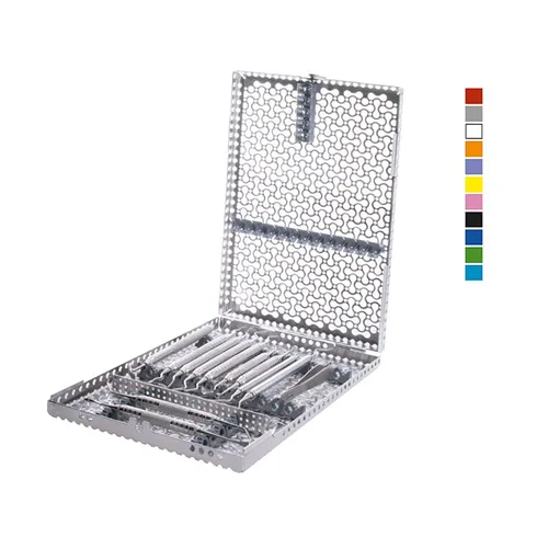 HU-FRIEDY NEW GEN IMS STERILISATIECASSETTE SURGICAL 18st GRIJS NR.IMEDIN181S