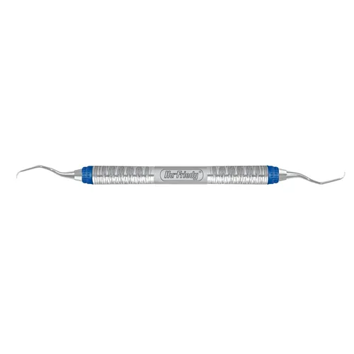 HU-FRIEDY CURETTE 213/214M GRACEY EVEREDGE MINI COLOR CODED BLUE HANDLE 7 NR.SG213/214M78