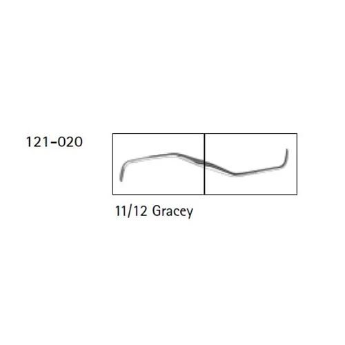 FHS SILVERLINE CURETTE SG11/12 NR. 121-020