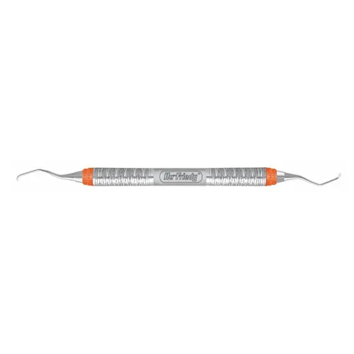 HU-FRIEDY CURETTE 15/16 GRACEY MINI-FIVE HANDLE 7 ORANJE NR.SAS15/1673