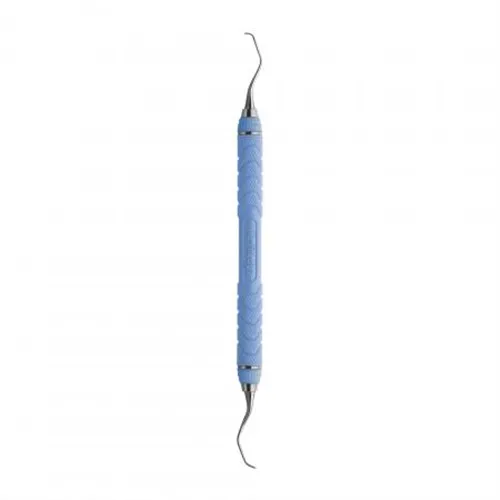 HU-FRIEDY GRACEY CURETTE SRP13/14C8 EVEREDGE 2.0 RESIN BLAUWE HANDLE NR. SRP13/14C8E2