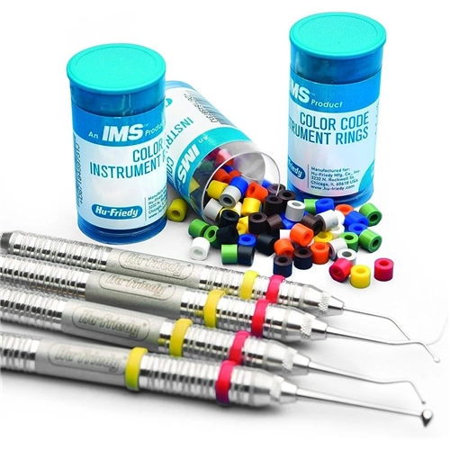 HU-FRIEDY CODE-RINGEN KLEUR ZWART (50st) IMS-1289