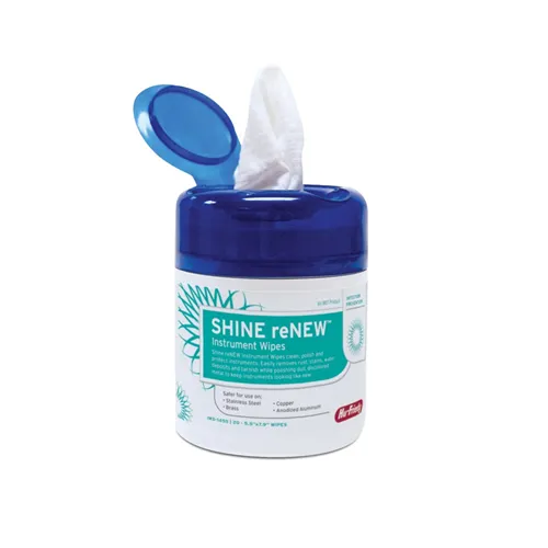 HU-FRIEDY IMS SHINE RENEW INSTRUMENT WIPES POT (20st)