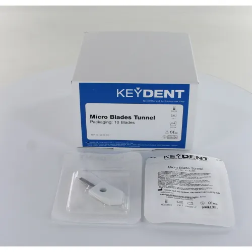 KEYDENT MICRO BLADES TUNNEL BENDABLE (nieuw) (10st)
