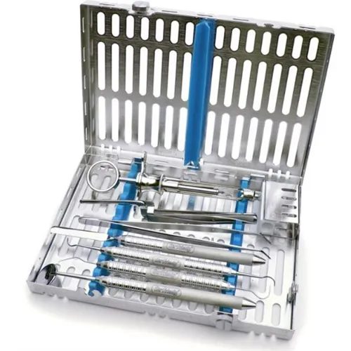HU-FRIEDY IMS STERILISATIECASSETTE SIGNATURE 10st BLAUW IM5108
