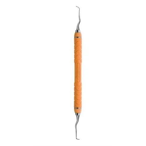 HU-FRIEDY CURETTE 11/12 GRACEY AFTER-FIVE MESIAAL ORANJE RESIN NR.SRPG11/12C8E2