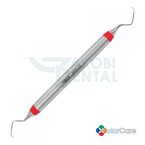 JAKOBI CURETTE 9/10 GRACEY COLOR-CODED ROOD #7 NR.SG9/107