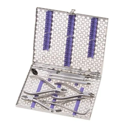 HU-FRIEDY INFINITY IMS STERILISATIECASSETTE ORTHO PAARS NR. IMNORTHS4
