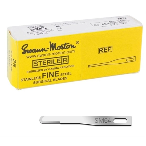 SWANN MORTON MICRO CHIRURGISCHE MESJES FIJN SM64 (25st)
