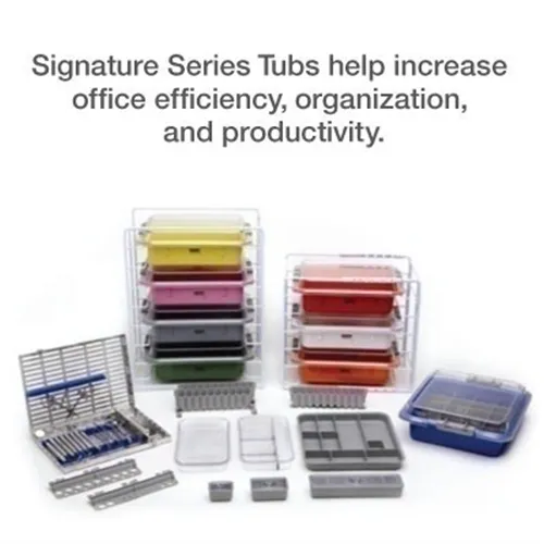 HU-FRIEDY IMS STERILISATIECASSETTE SIGNATURE TUB LINER IMS1428