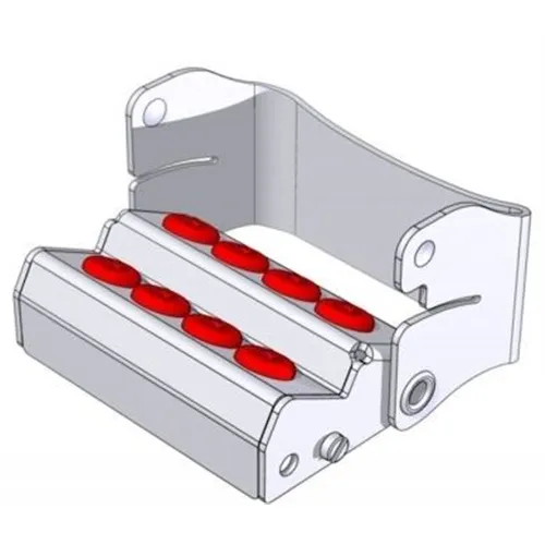 NICHROMINOX BORENSTANDAARD ERGO PLUG ROOD (8st) 190310-3