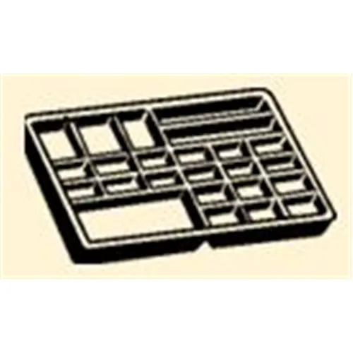 BAISCH LADENINSERT ZONDER RAND 410x308x24 (0861-1252-20)