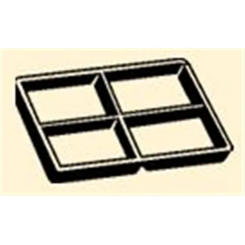 BAISCH LADENINSERT ZONDER RAND 410x308x24 (0861-1258-20)