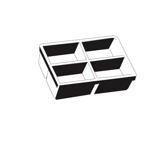 BAISCH LADENINSERT ZONDER RAND 410x308x70 (0861-1266-20)