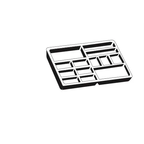 BAISCH LADENINSERT MET RAND 446x322x94 (0861-3253-20)