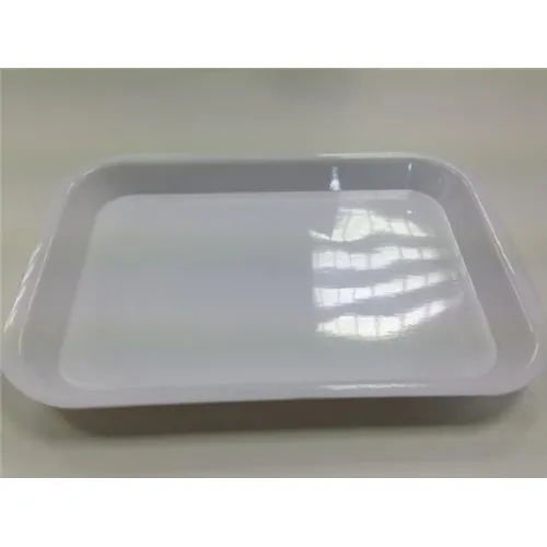 J.H. NUNN NORM TRAY MINI THERMO PLASTIC KLEUR WIT (24,4x16,7cm)
