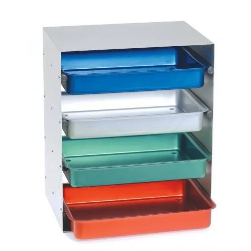 NICHROMINOX ALUMINIUM STANDAARD VOOR 4 TUBS 181525