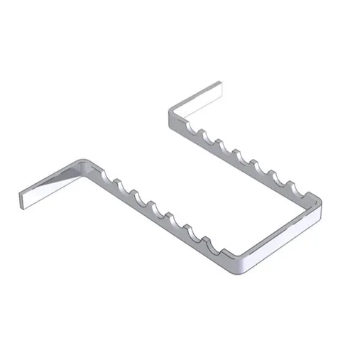 NICHROMINOX INSTRUMENTEN TRAY INSERT RVS 18x14cm 182462