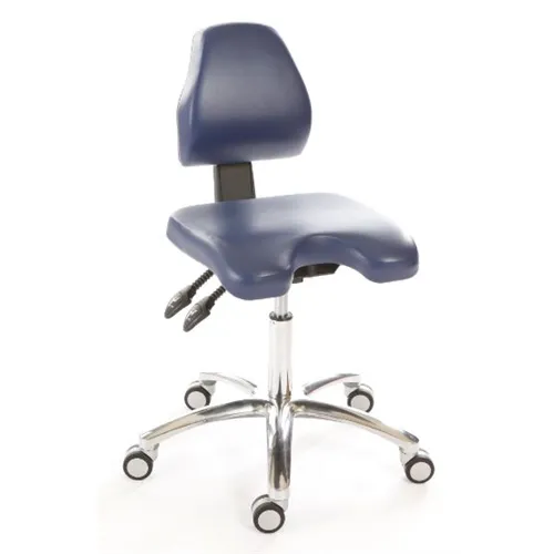 BACK QUALITY ERGONOMICS COMFORT 4 WERKSTOEL ZWART VINYL CM4