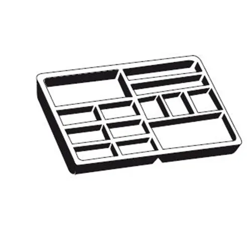 BAISCH LADENINSERT ZONDER RAND 410x308x24 (0861-1253-20)