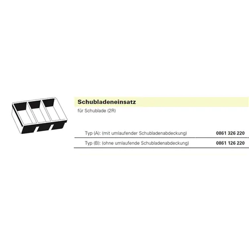 BAISCH LADENINSERT ZONDER RAND 410x308x70 (0861-1262-20)