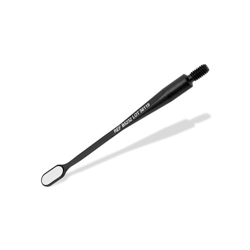 HAHNENKRATT BLACKLINE MONDSPIEGEL BLACK MICROFLEX RHODIUM Ø 3x6mm OVAAL REF B5232