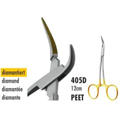 CARL MARTIN WORTELRESTTANG PEET GEDIAMANTEERD NR.405D (12cm)