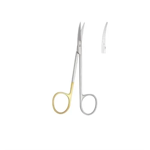 JAKOBI CHIRURGISCH SCHAARTJE IRIS SUPERCUT GEBOGEN 11,5cm NR.S18SC