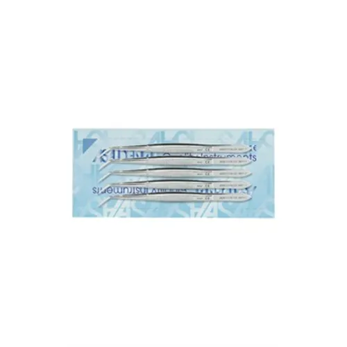 ASA PINCET FLAGG GEBOGEN GERIBBELD (15cm/5st)